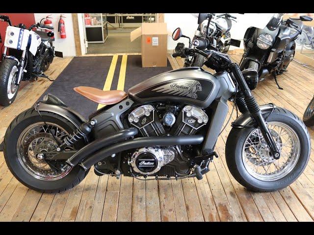 Custom Indian Scout MSR Bobber