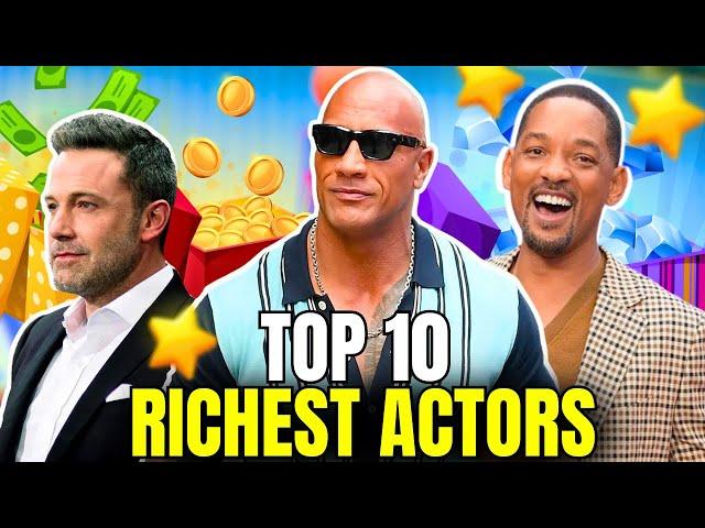 Top 10 Richest Actors in the World | 2023 Net Worth Rankings!