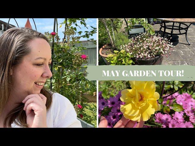 Garden tour in May! Beginner gardener on the way to creating a dream cottage garden