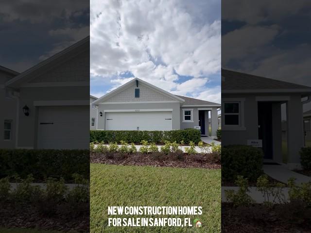 New Construction Sanford Homes with Awesome Incentives!  