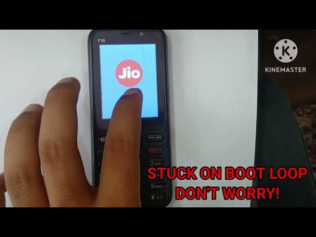 Jio Phone Hang On Logo Solution