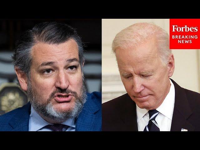 'It's Absurd': Ted Cruz Hammers Biden Over Energy Policy