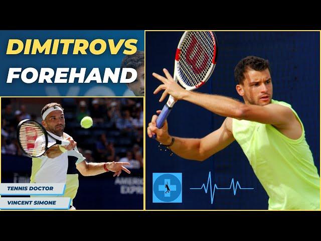 The SECRET To Dimitrovs FOREHAND POWER (+ How To DO IT)