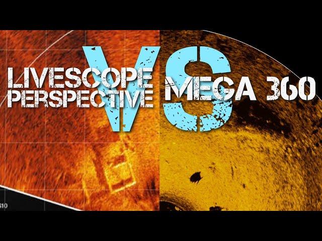 LiveScope Perspective VS. Mega 360 - Garmin VS Humminbird