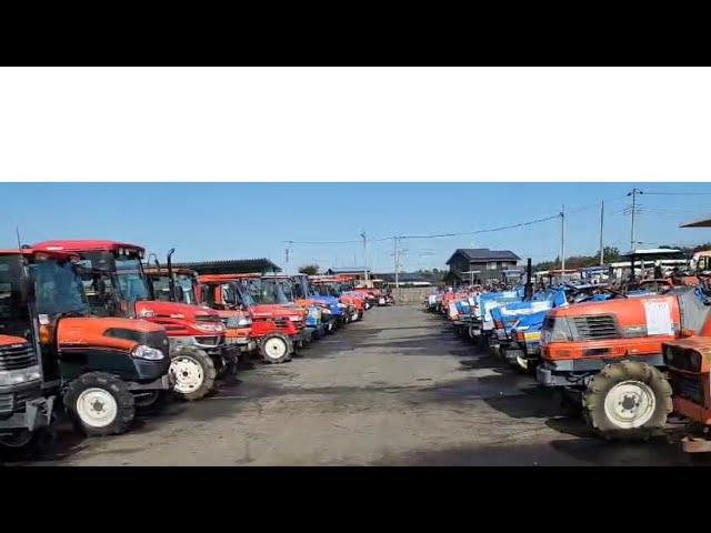 Farm Tractors stock in Japan | Agriculture and Farming Equipments | Made in Japan Good Quality