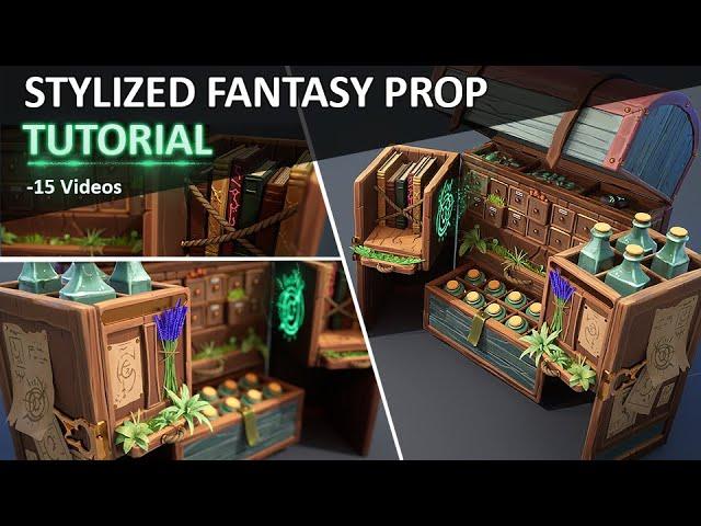 Creating a Stylized Fantasy Prop Tutorial Intro