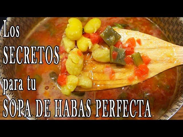 Como hacer la MEJOR SOPA DE HABAS | El Mister Cocina