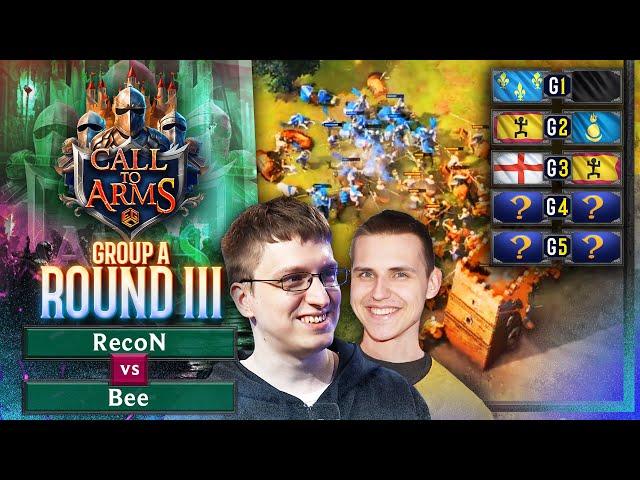 Call to Arms: RecoN vs Bee (Bo5 - Swiss group Round 3)