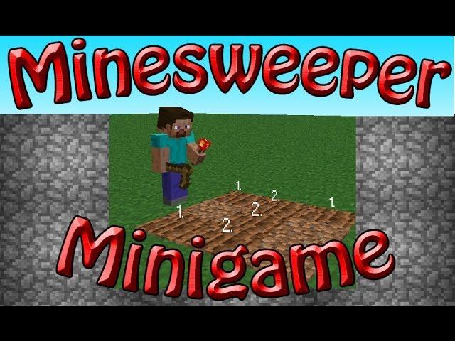 Minecraft Minesweeper Minigame - No Mods!