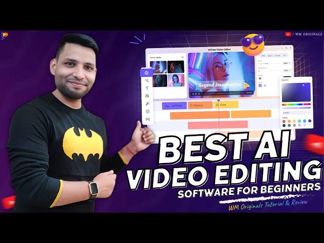 AI Video Editing Software for PC (2024) Best AI Video Editor Tutorial for Beginners | Edimakor