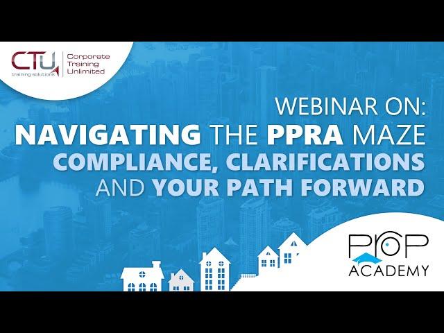 Navigating PPRA Disqualifications and Compliance | Webinar