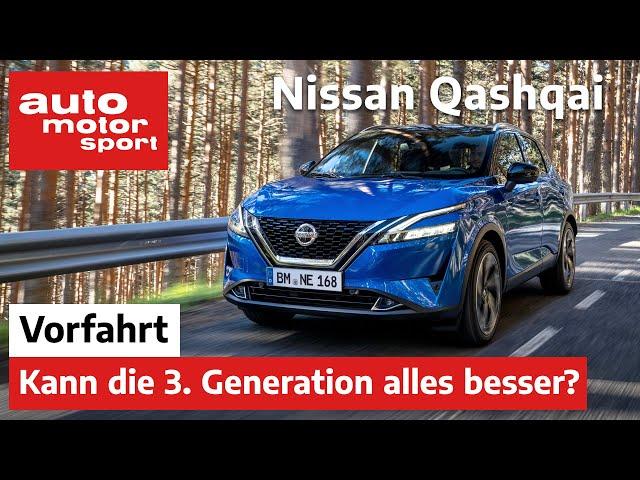 Nissan Qashqai (2021): Wie gut ist die dritte Generation? – Vorfahrt (Review) | auto motor und sport