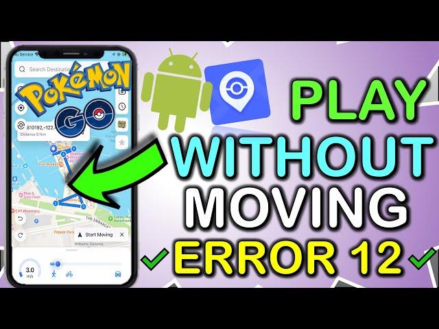 Fixed error 12 - Failed to Detect Location | How To Spoof Pokemon Go Without Moving on Android 2024