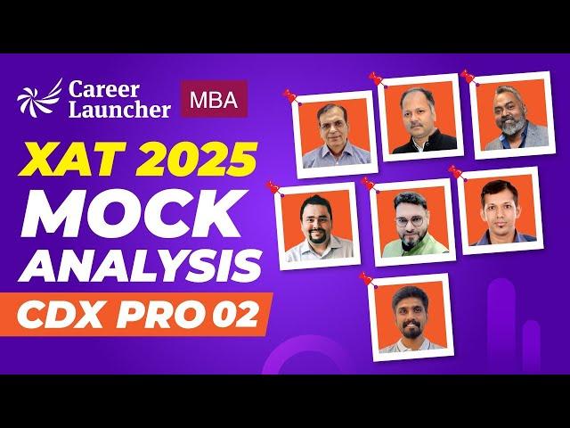 XAT 2025 Mock Analysis | Open CDXAT (CDX Pro - 2) | XAT 2025 Mock Test | XAT 2025 Preparation