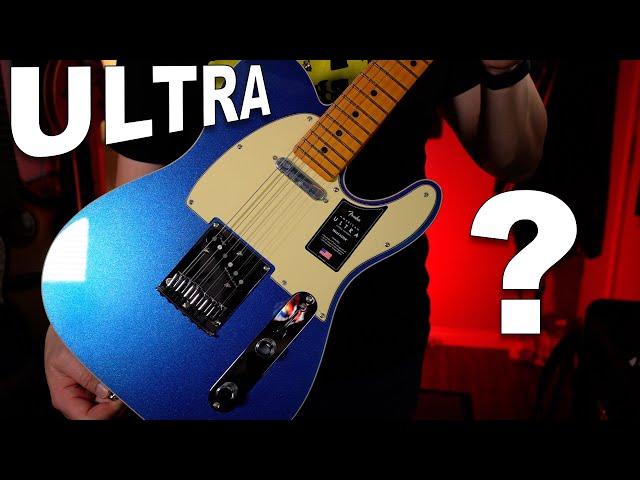 Fender's Best Telecaster Ever? Fender American Ultra Telecaster in Cobra Blue