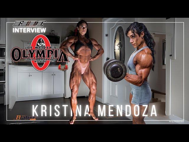 FBBC 24EP8 | Interview Tampa Pro 24 Winner Kristina Mendoza #womensbodybuilding #professional