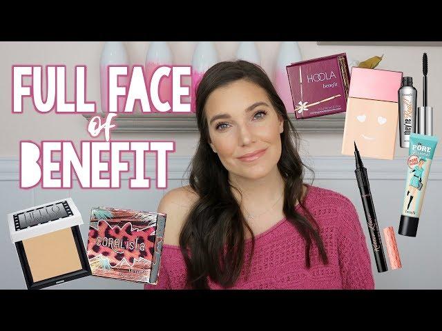 FULL FACE of BENEFIT COSMETICS | Sarah Brithinee