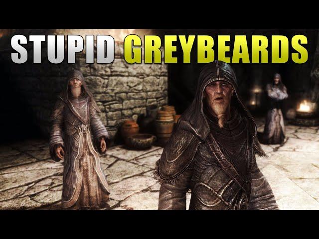 Why The Greybeards Are Stupid - Skyrim