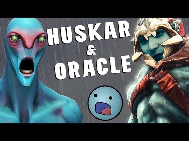 HUSKAR & ORACLE ONE PUSH (SingSing Dota 2 Highlights #1377)