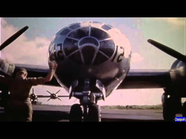 WWII Pacific in Color Air Combat Gun Camera Archive Footage