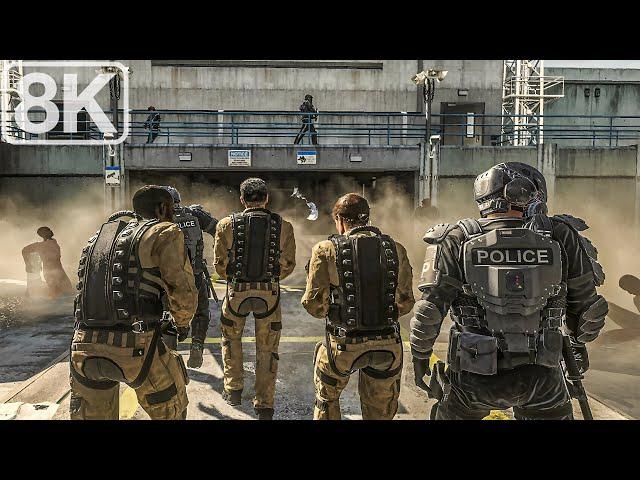 Baghdad Outskirts 2061｜The Atlas Prison Camp｜Call of Duty Advanced Warfare - 8K