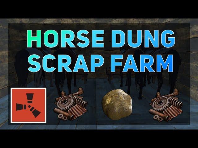 THE HORSE DUNG SCRAP META IS BACK | Rust