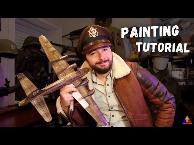 How to Paint the ICONIC B-17 "Flying Fortress" | Scale Modeling Tutorial