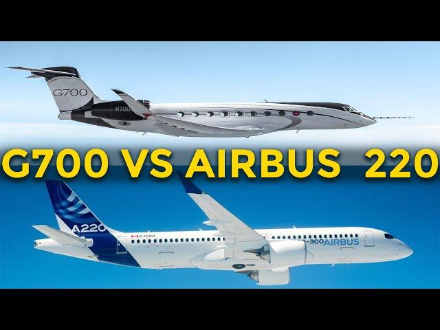 Comparing Gulfstream 700 vs Airbus A220: Which Business Private Jet is Worth the  Money?