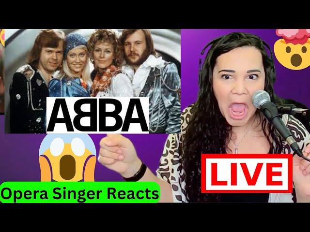 ABBA  Dancing Queen | Opera Singer REACTS LIVE 