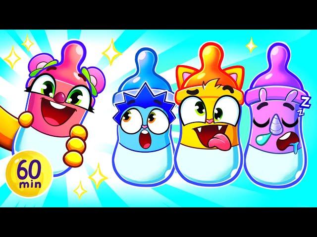 Bottle Milk Feeding Song  | Funny Kids Songs  And Nursery Rhymes by Baby Zoo