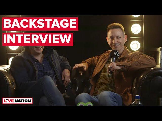 James Iha & Jimmy Chamberlin (The Smashing Pumpkins) - Backstage Interview