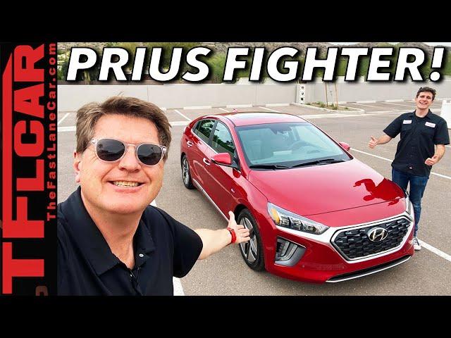 Buddy Review: This 2020 Hyundai Ioniq Hybrid Has ONE Thing The Toyota Prius Doesn't!