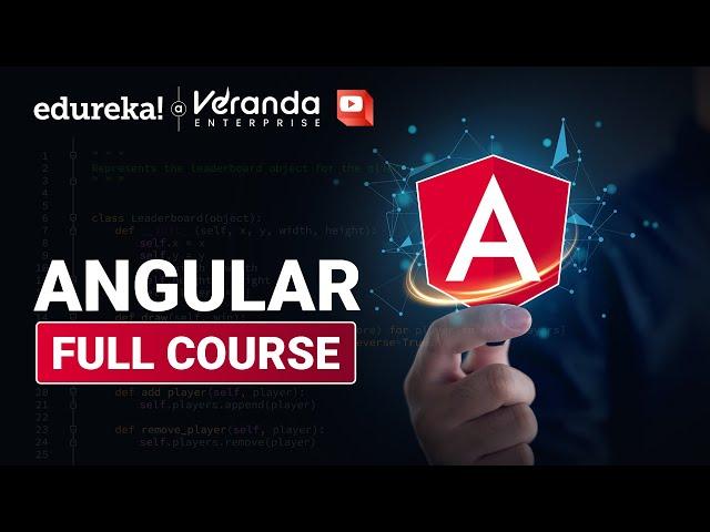 Angular Developer Full Course in 8 Hours [2024] | Angular Tutorial For Beginners | Edureka