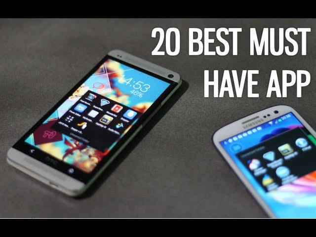 20 Best Must Have Apps for Android 2013