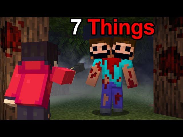 7 Things You Should NEVER Do at Night in Minecraft..