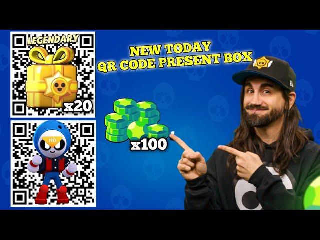 FREE x20 LEGENDARY GIFTS PRESENT QR CODE | BRAWL STARS QR CODES | BRAWL STARS NEW QR CODE