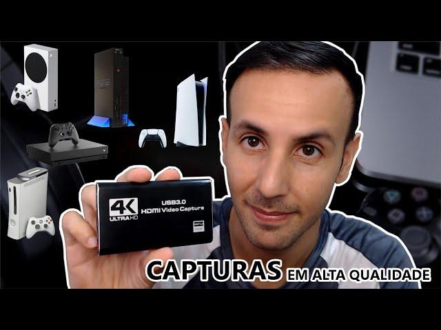 PLACA DE CAPTURA USB. ÓTIMO CUSTO BENEFÍCIO