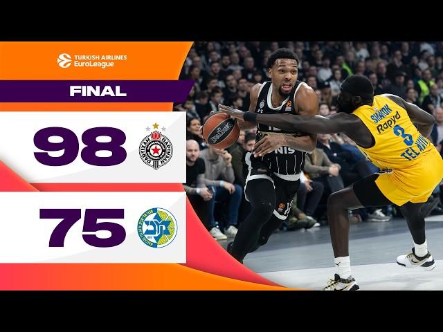 CRUSHING 23-Point STATEMENT Win | Partizan  - Maccabi | BASKETBALL HIGHLIGHTS R19 2024-25