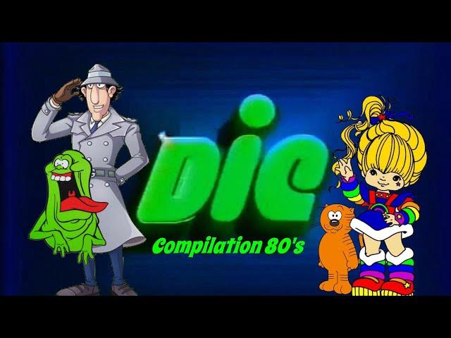 D.I.C Cartoon Marathon with commercials and bumpers |1983-1987