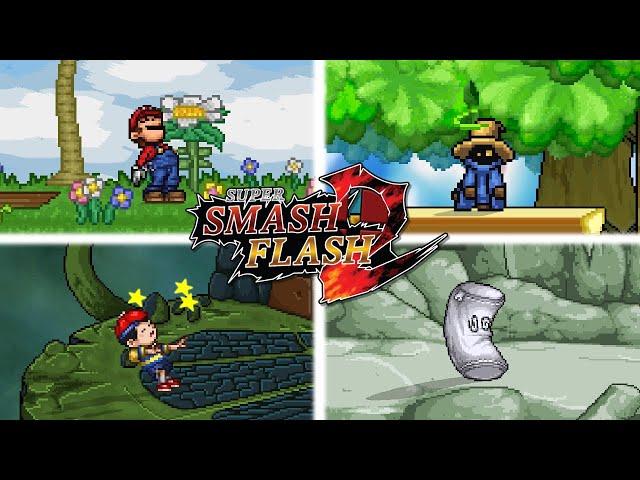 SSF2 Beta 1.3.1 | All Dizzy Animation on Characters