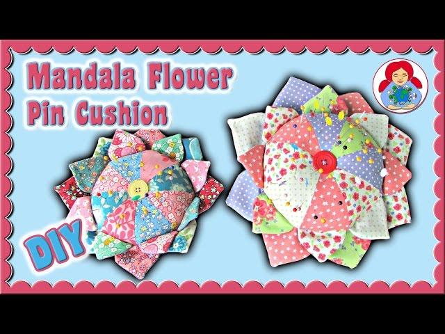 DIY | Mandala Flower Pin Cushion FREE PATTERN DOWNLOAD | Sami Doll Tutorials