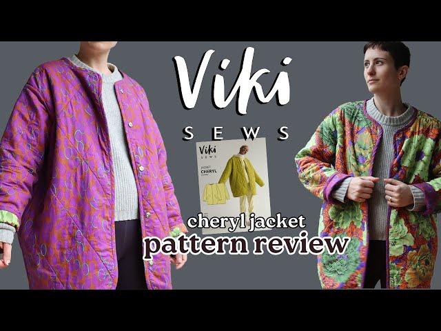 Vikisews Cheryl Quilted Jacket pattern review: is this sewing pattern worth your time?