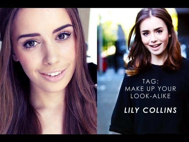 Tag: Makeup Your Look-Alike - Lily Collins | Hello October