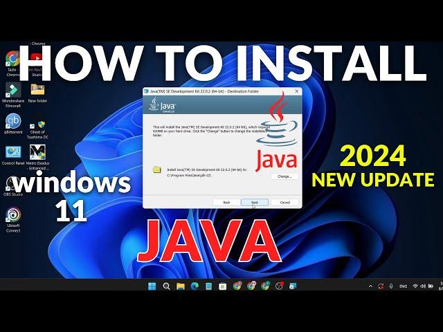 How to Install Java JDK on Windows 11 (2024)