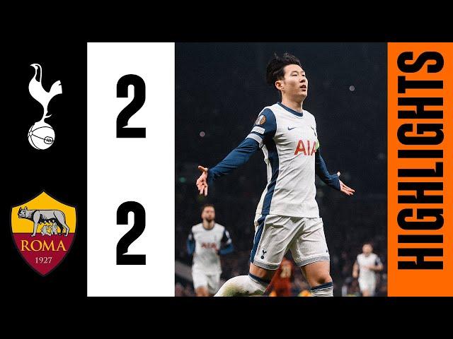 Tottenham Hotspur 2-2 AS Roma | Europa League Highlights