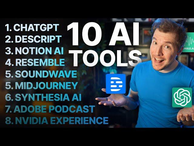 Top 10 AI Tools Like ChatGPT You Must Try in 2023