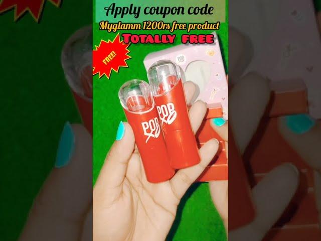 today myglamm loot offer // apply 800rs coupon code #myglamm #myglammfreelipstick