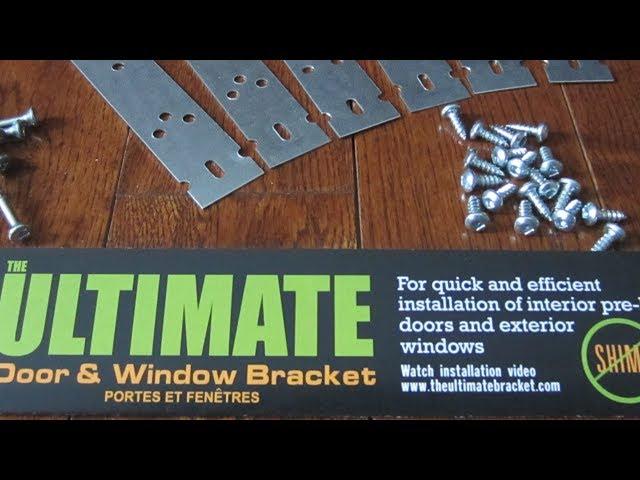 Professional Door and Window Installation - Ultimate Bracket