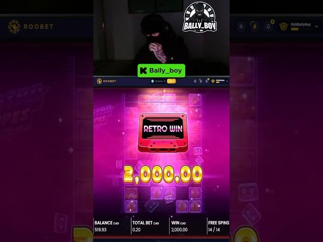 RETRO MAX WIN #maxwin #1000x #plinko #cabrzy #roobet #syztmz #blackjack #shorts