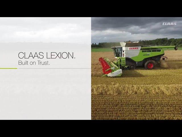 Опыт эксплуатации CLAAS LEXION. Ферма Messrs Charles Hay